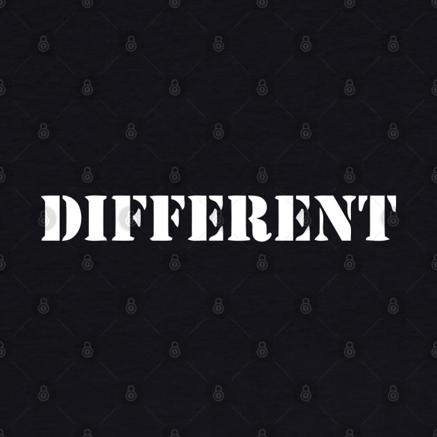 DIFFERENT by mabelas